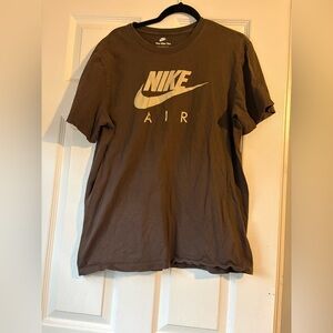Nike Brown Tee with Logo